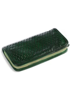 Geldbörse Rindsleder grün