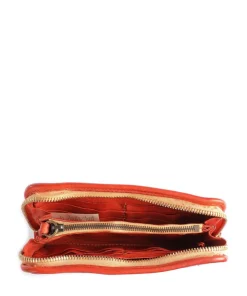 Geldbörse Rindsleder orange