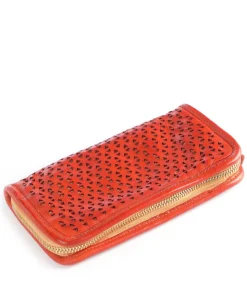 Geldbörse Rindsleder orange