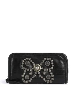 Geldbörse Rindsleder schwarz