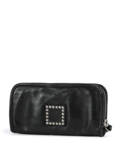 Geldbörse Rindsleder schwarz