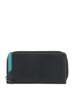 Geldbörse Rindsleder schwarz