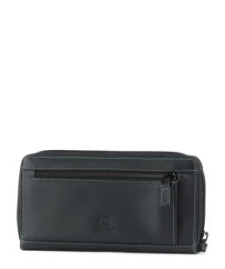 Geldbörse Rindsleder schwarz