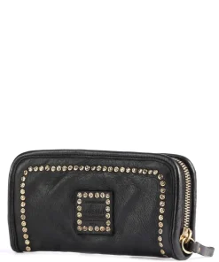 Geldbörse Rindsleder schwarz