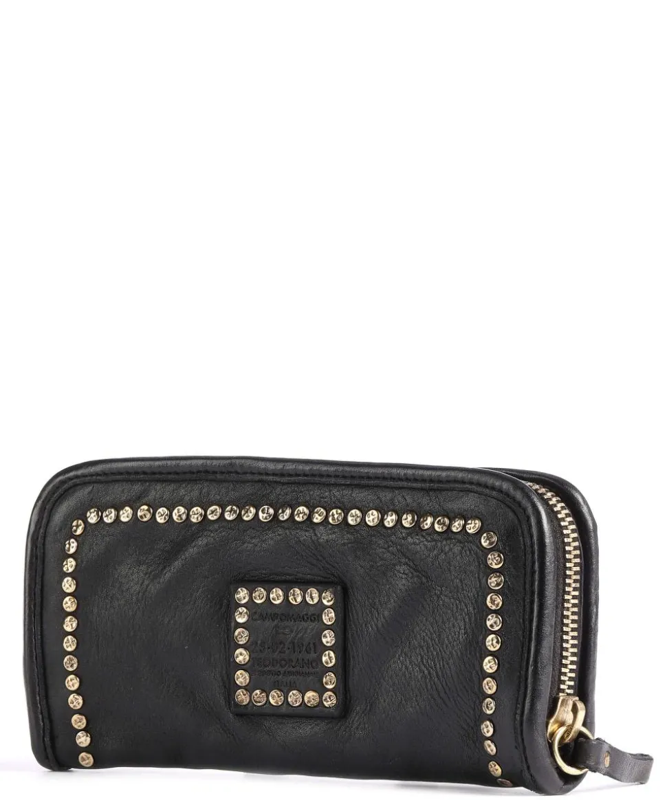 Geldbörse Rindsleder schwarz