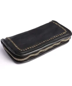 Geldbörse Rindsleder schwarz