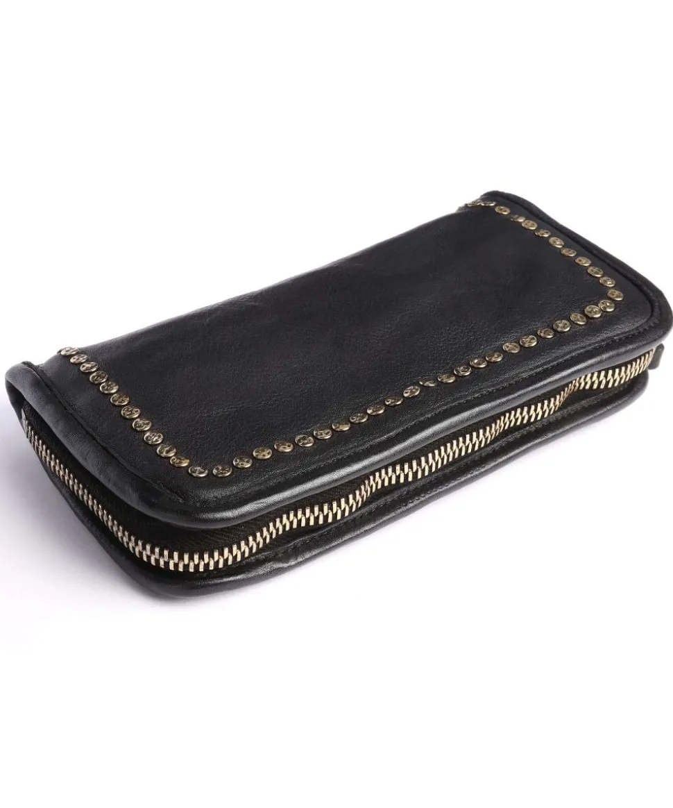 Geldbörse Rindsleder schwarz