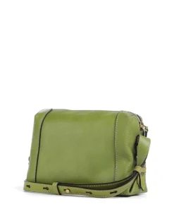 Gemma Umhängetasche genarbtes Rindsleder grün