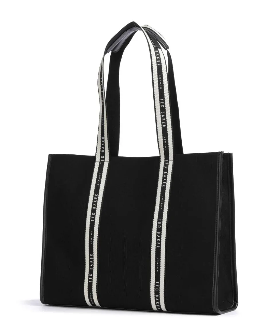 Georjey Shopper Baumwolle schwarz