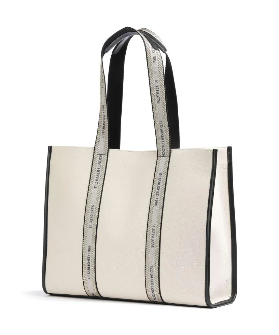 Georjey Shopper Canvas elfenbein