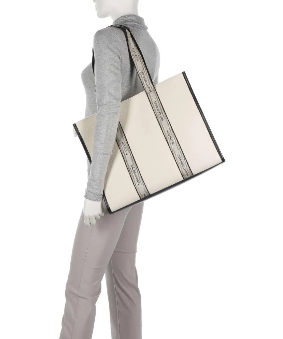 Georjey Shopper Canvas elfenbein