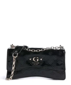 Gerty Peony Schultertasche Lederimitat schwarz