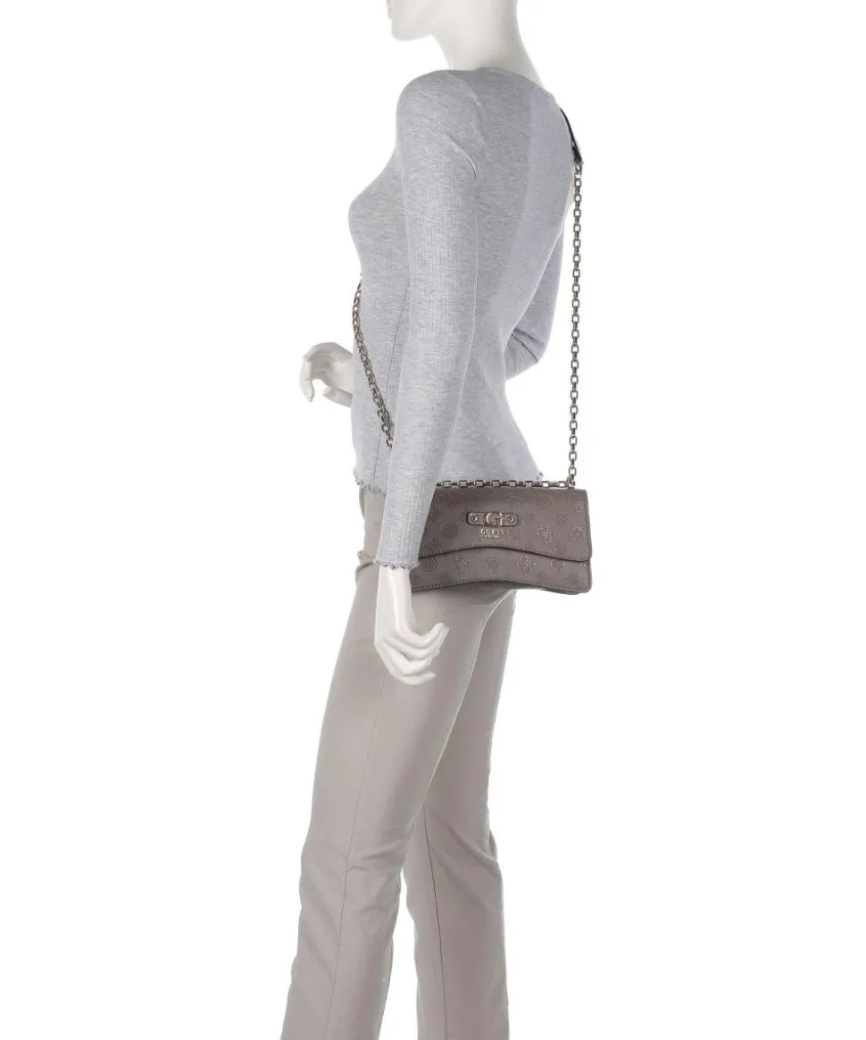 Gerty Peony Schultertasche Lederimitat taupe