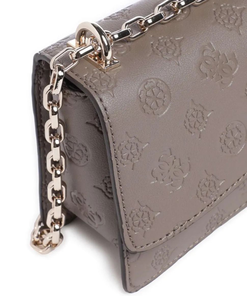 Gerty Peony Schultertasche Lederimitat taupe