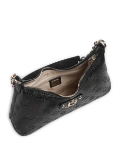 Gerty Peony Schultertasche Lederimitat schwarz