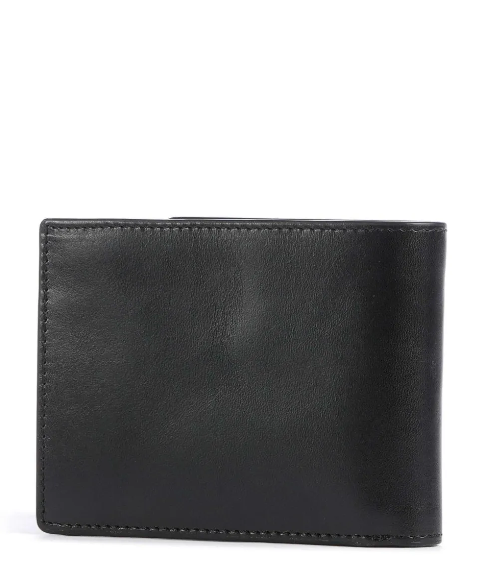 Giacomo Geldbörse fein genarbtes Rindsleder schwarz