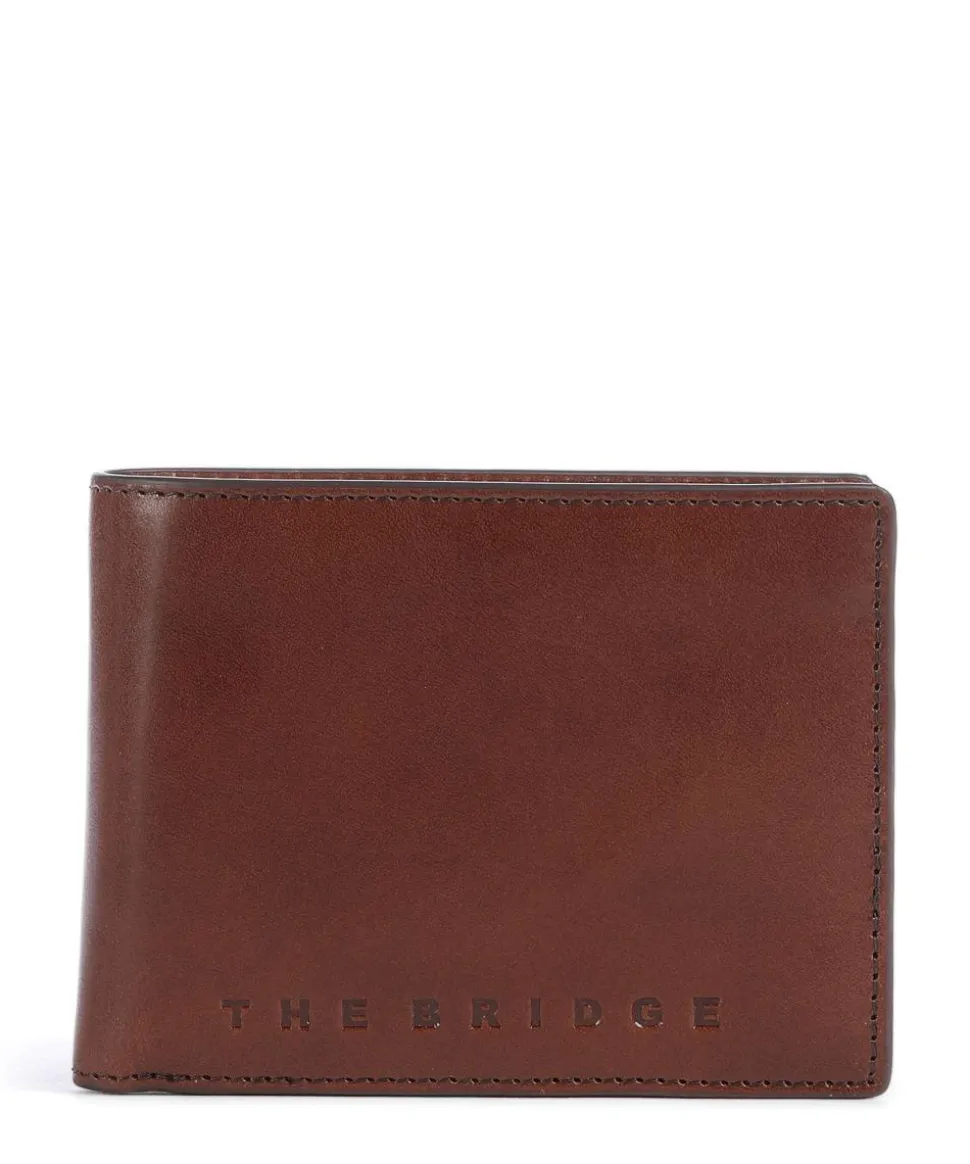 Giacomo Geldbörse fein genarbtes Rindsleder braun