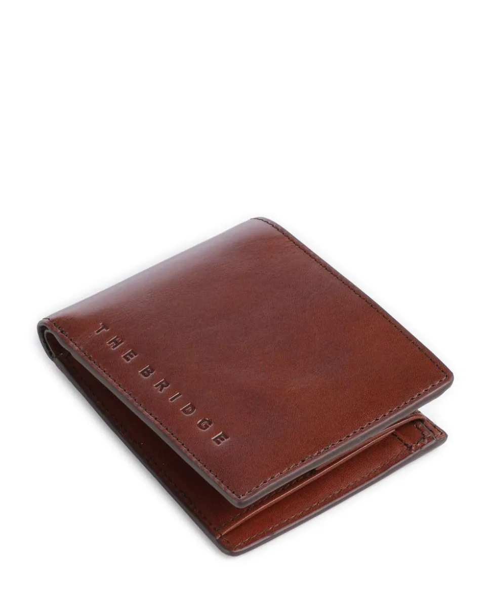 Giacomo Geldbörse fein genarbtes Rindsleder braun