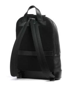 Giacomo Laptop-Rucksack 13″ fein genarbtes Rindsleder schwarz