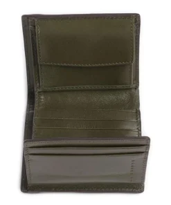 Giacomo RFID Geldbörse fein genarbtes Rindsleder khaki