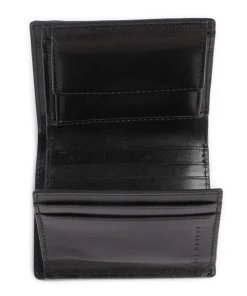 Giacomo RFID Geldbörse fein genarbtes Rindsleder schwarz