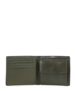Giacomo RFID Geldbörse fein genarbtes Rindsleder khaki