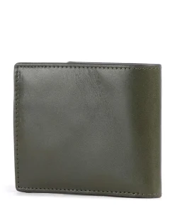Giacomo RFID Geldbörse fein genarbtes Rindsleder khaki