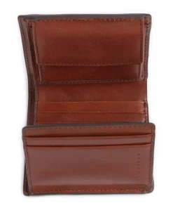 Giacomo RFID Geldbörse fein genarbtes Rindsleder braun