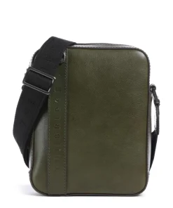 Giacomo Umhängetasche genarbtes Rindsleder khaki