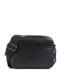 Giacomo Umhängetasche genarbtes Rindsleder schwarz