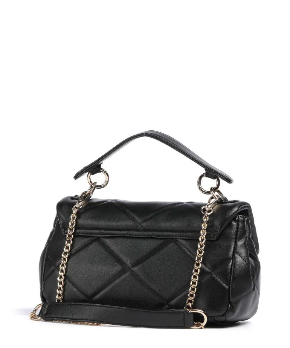 Giada Handtasche fein genarbtes Leder schwarz