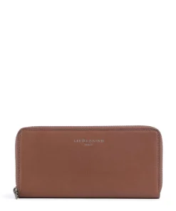 Gigi Sheep Natural L RFID Geldbörse Schafsleder braun