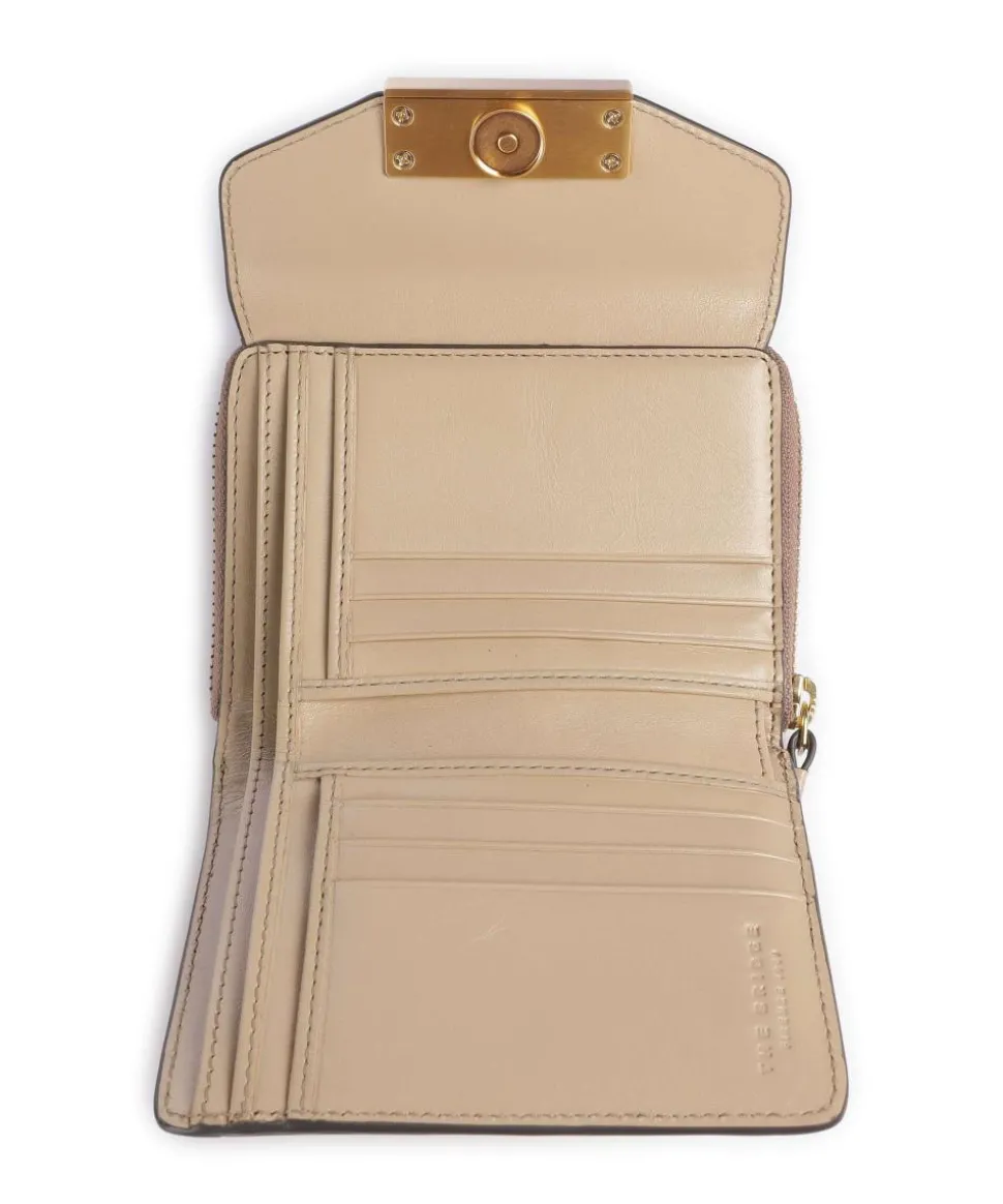 Ginevra Geldbörse Rindsleder beige