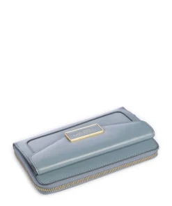 Ginevra RFID Geldbörse Rindsleder hellblau