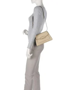 Ginevra Umhängetasche Rindsleder beige