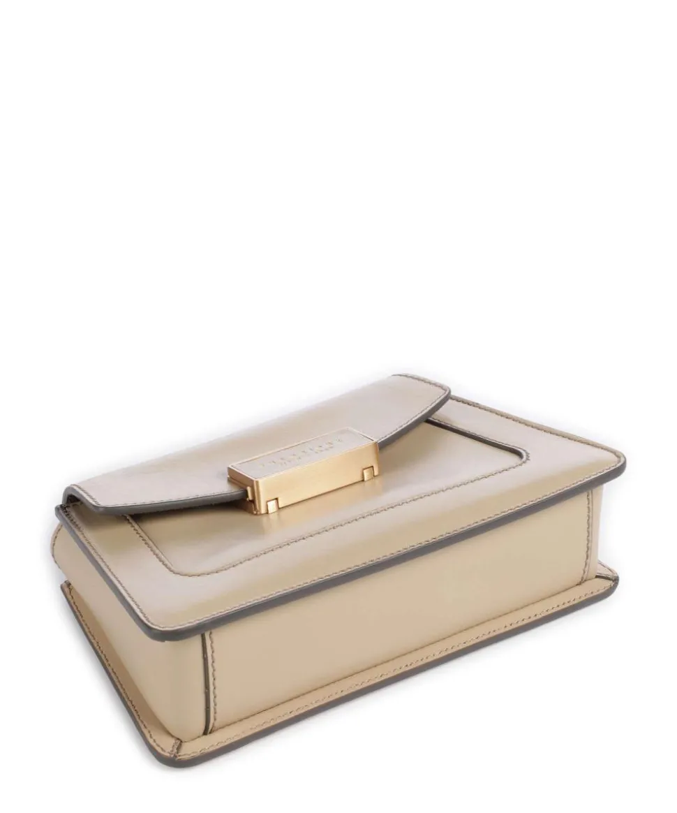 Ginevra Umhängetasche Rindsleder beige