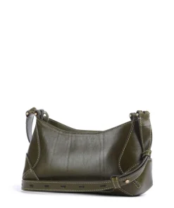 Giorgia Umhängetasche fein genarbtes Rindsleder khaki