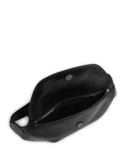 Giulio Gürteltasche Rindsleder schwarz