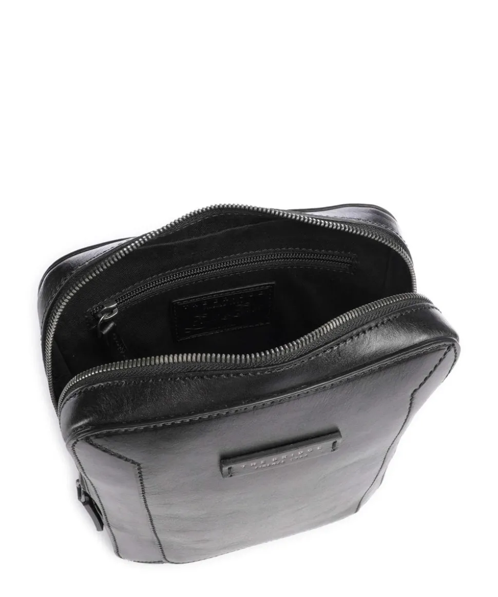 Giulio Umhängetasche fein genarbtes Rindsleder schwarz