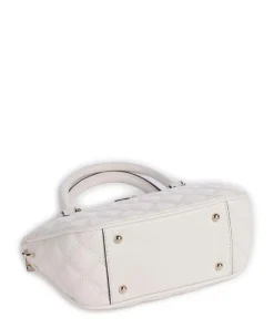 Giully Handtasche Lederimitat elfenbein