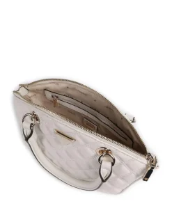 Giully Handtasche Lederimitat elfenbein