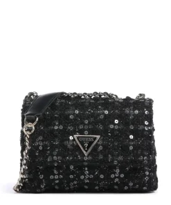 Giully Schultertasche Polyester, Baumwolle schwarz