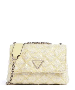 Giully Schultertasche Textil gelb