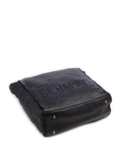 Glücksbrücke 2 Shopper genarbtes Rindsleder navy