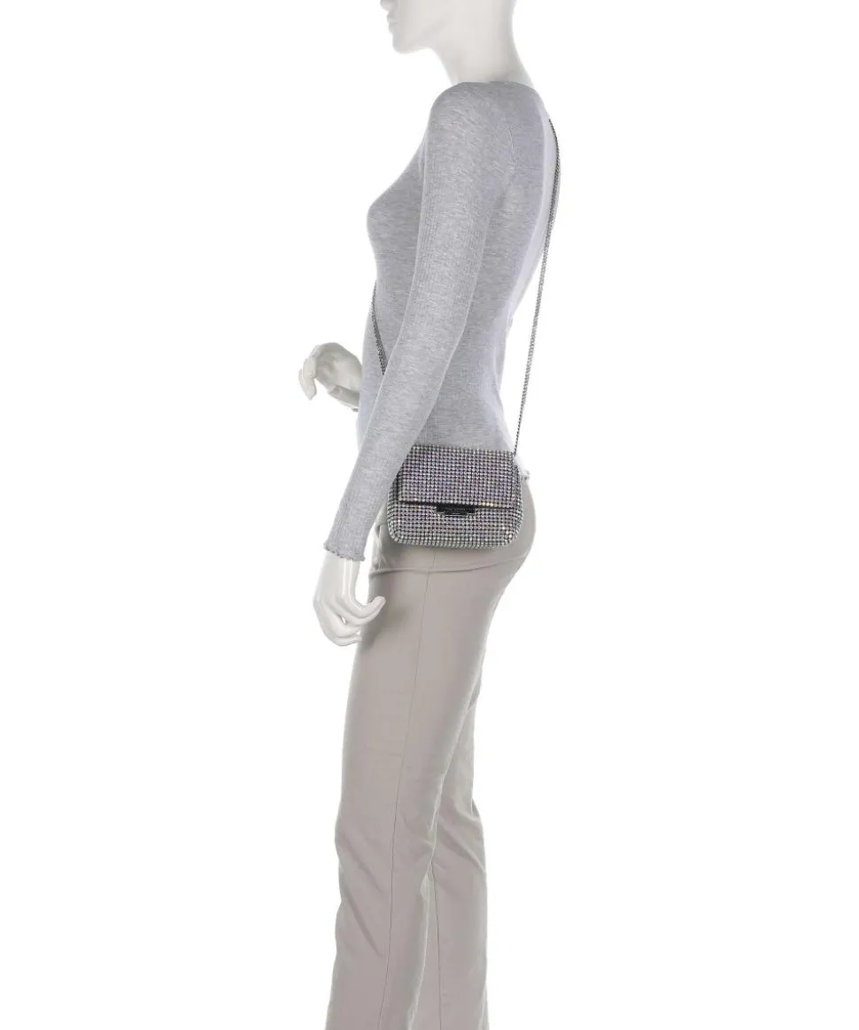 Gliters Umhängetasche Polyester silber