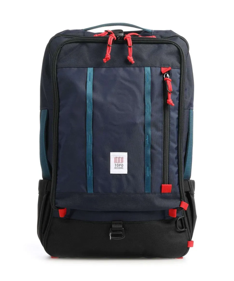 Global 40L Reiserucksack 15″ recyceltes Nylon blau/schwarz