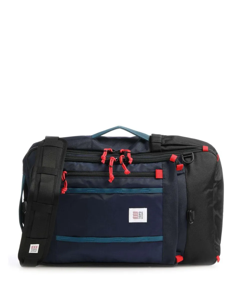 Global 40L Reiserucksack 15″ recyceltes Nylon blau/schwarz