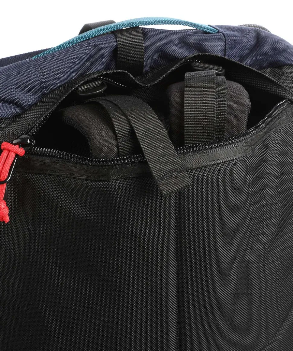 Global 40L Reiserucksack 15″ recyceltes Nylon blau/schwarz