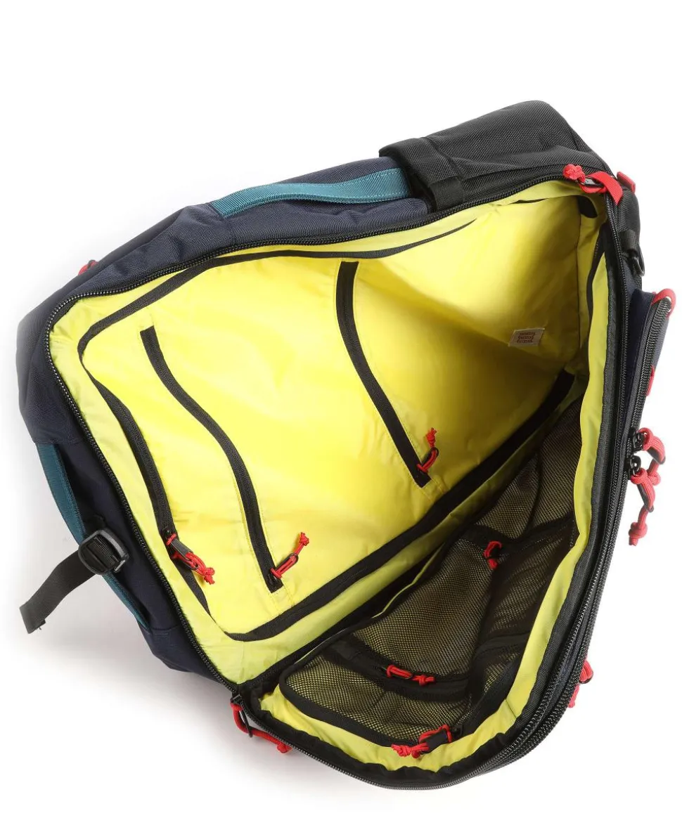 Global 40L Reiserucksack 15″ recyceltes Nylon blau/schwarz