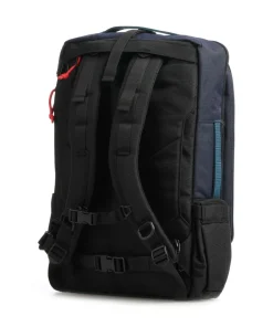 Global 30L Reiserucksack 15″ recyceltes Nylon blau/schwarz